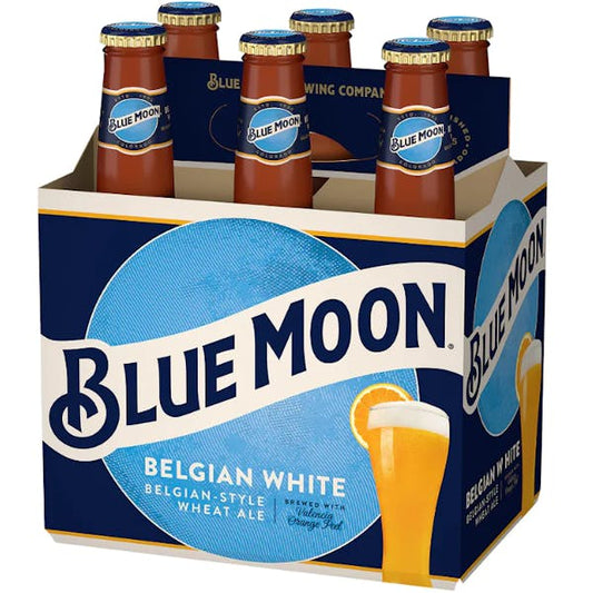 BLUE MOON ALE 6PK BOTTLE MIAMI LIQUOR WINE STORE