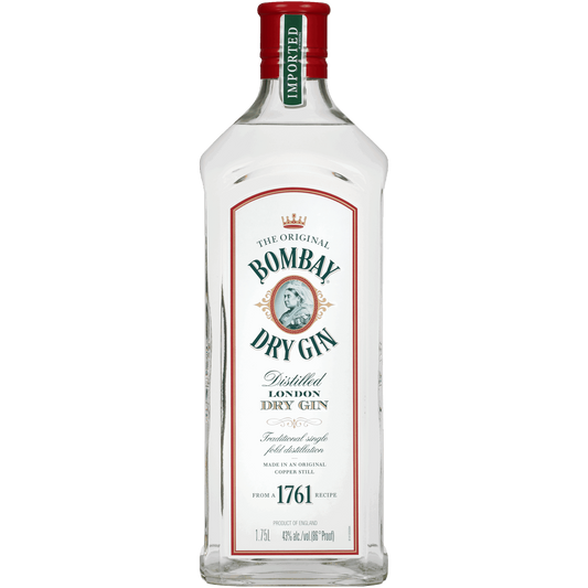 BOMBAY ORIGINAL DESTILLED LONDON DRY GIN 1.75L MIAMI LIQUOR WINE STORE