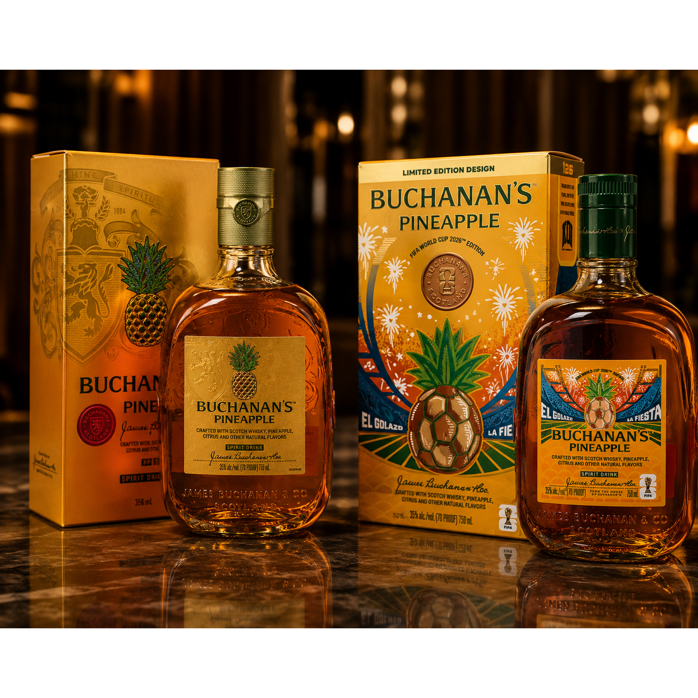 BUCHANAN'S PINEAPPLE 750ML MIAMI LIQUOR WINE STORE