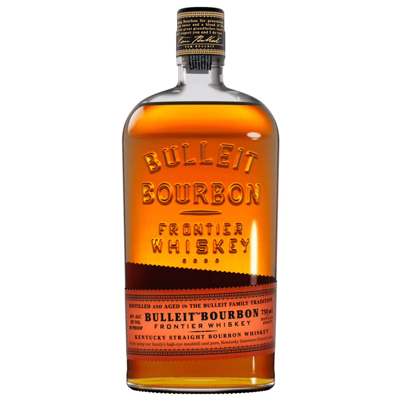 BULLEIT FRONTIER 750ML MIAMI LIQUOR WINE STORE