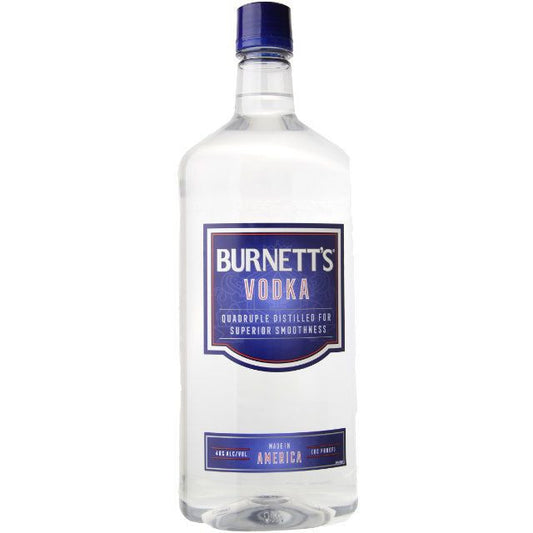 BURNETT'S VODKA 1.75L MIAMI LIQUOR WINE STORE