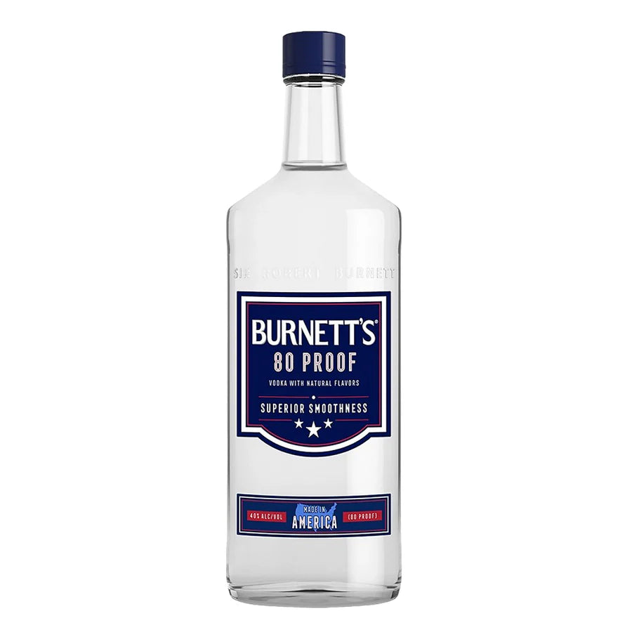 BURNETT'S VODKA 750ML MIAMI LIQUOR WINE STORE