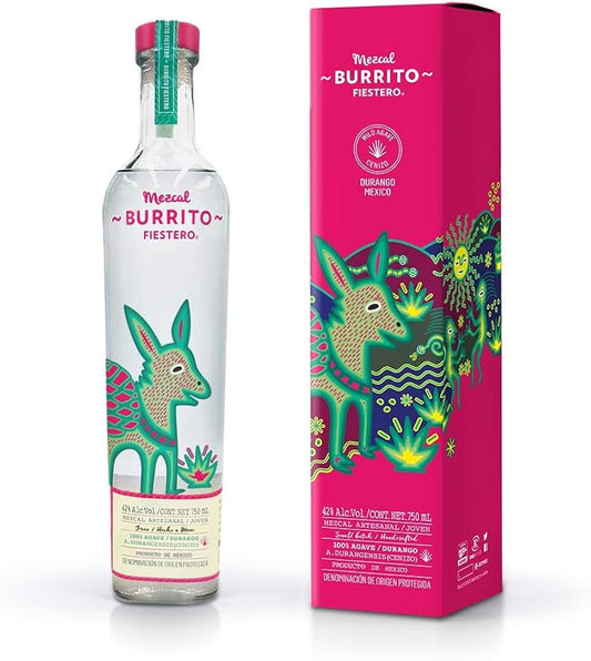 BURRITO FIESTERO JOVEN A.DURANGENSIS CENIZO 750ML MIAMI LIQUOR WINE STORE