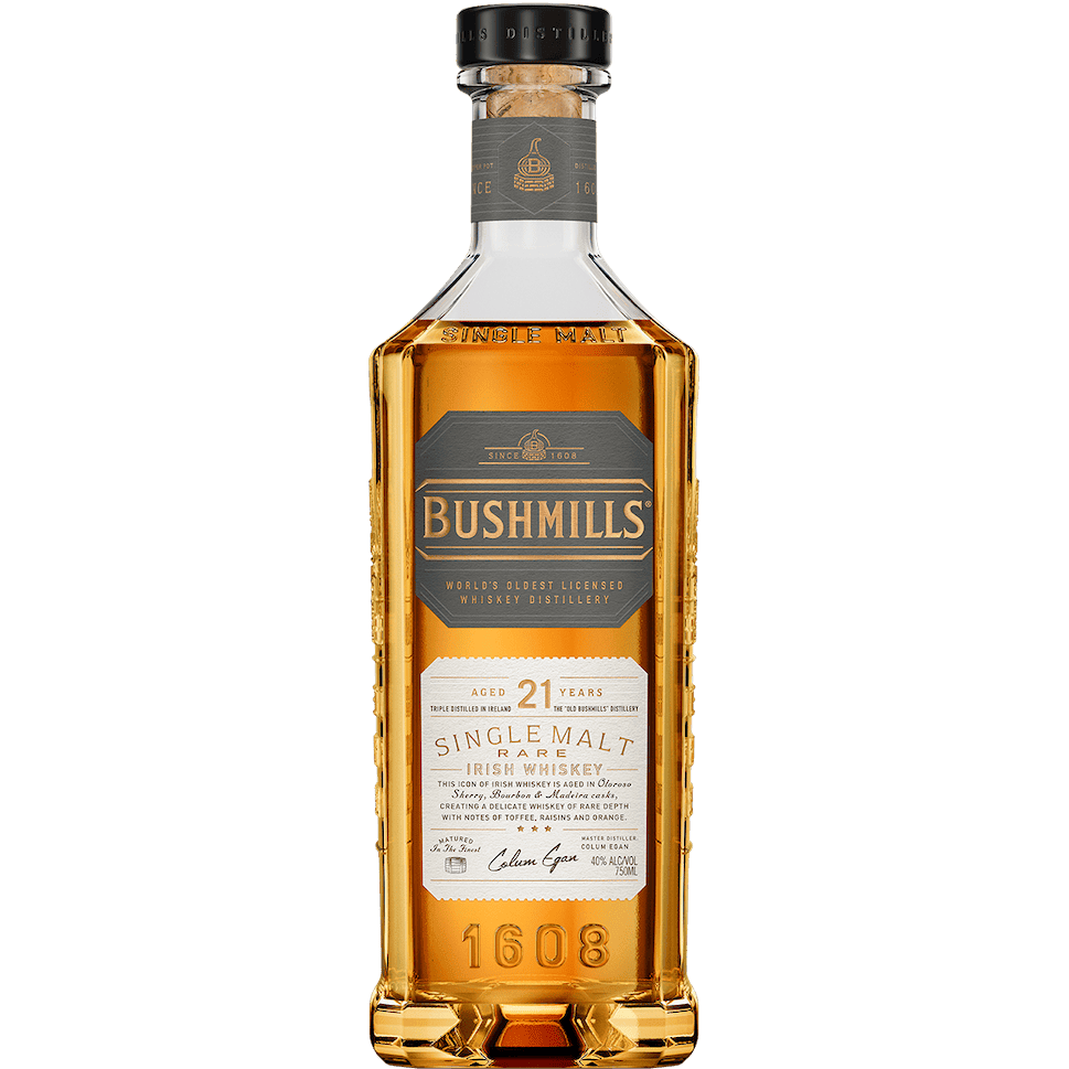 BUSHMILLS 21YRS 750ML MIAMI LIQUOR WINE STORE