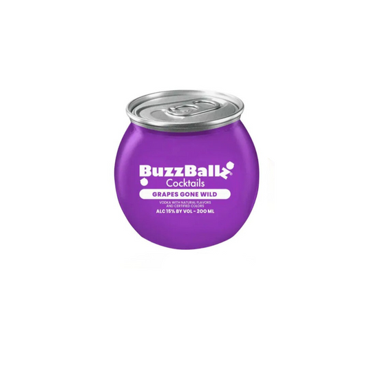 BUZZBALLZ COCKTAILS GRAPES GON WILD 200ML 