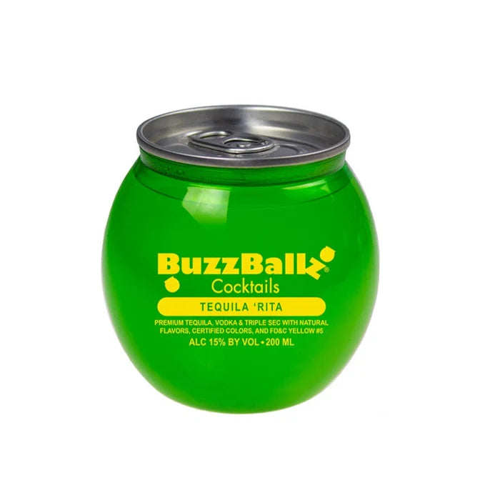 BUZZBALLZ COCKTAILS TEQUILA RITA 200ML MIAMI LIQUOR WINE STORE