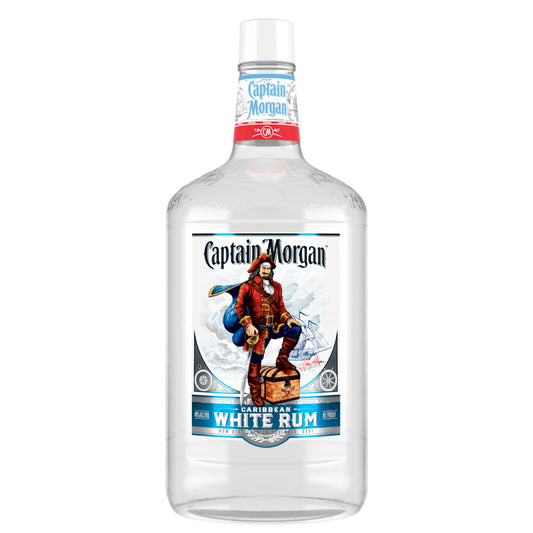 CAPTAIN MORGAN WHITE RUM 1.75L MIAMI LIQUOR WINE STORE