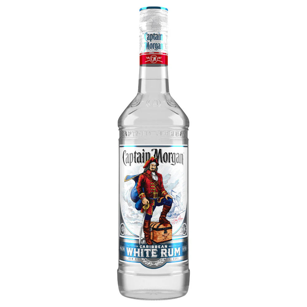 CAPTAIN MORGAN WHITE RUM 750ML MIAMI LIQUOR WINE STORE
