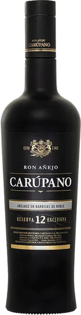 CARUPANO RESERVA 12 EXCLUSIVA 750ML MIAMI LIQUOR WINE STORE