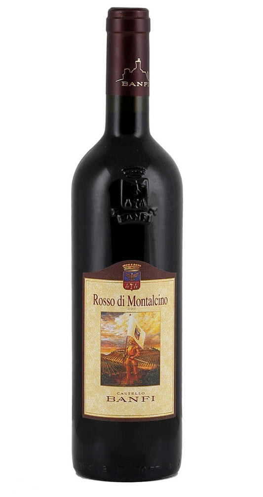 CASTELLO BANFI ROSSO DI MONTALCINO DOC 750ML MIAMI LIQUOR WINE STORE