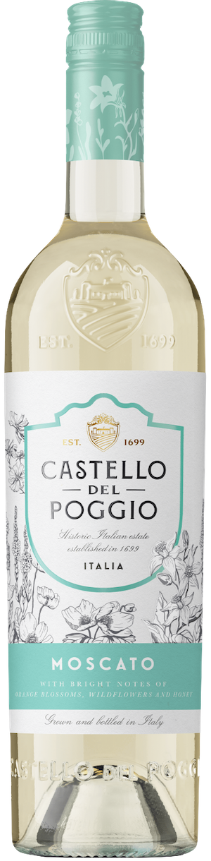 CASTELLO DEL POGGIO MOSCATO 750ML MIAMI LIQUOR WINE STORE
