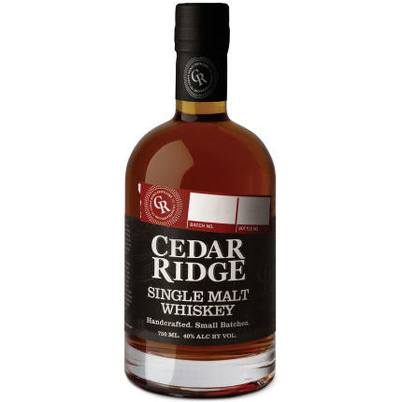 CEDAR RIDGE SINGLE MALT 750ML MIAMI LIQUOR WINE STORE