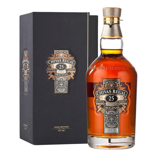 CHIVAS REGAL 25 YEARS 750ML MIAMI LIQUOR WINE STORE