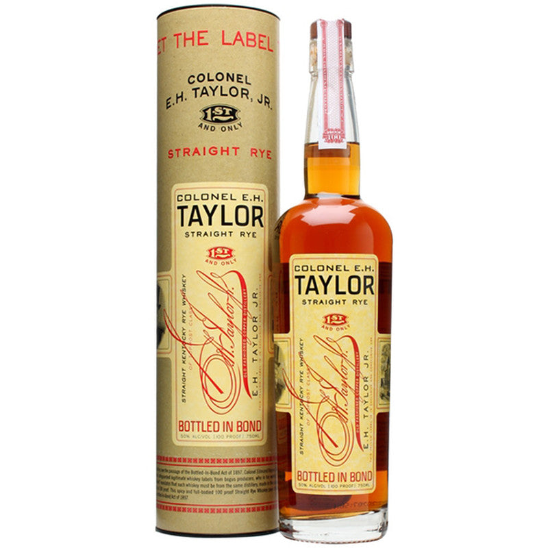 COLONEL E.H. TAYLOR STRAIGHT RYE 750ML MIAMI LIQUOR WINE STORE