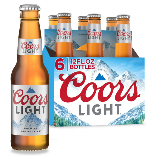 COORS LIGHT 6PK BOTTLE MIAMI LIQUOR WINE STORE
