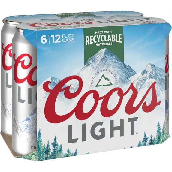 COORS LIGHT 6PK CAN MIAMI LIQUOR WINE STORE