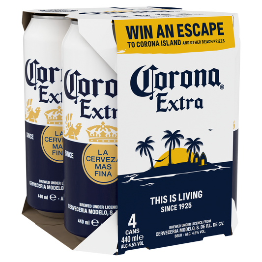 CORONA EXTRA 4PK CAN MIAMI LIQUOR WINE STORE