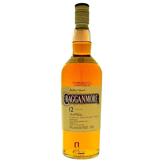 CRAGGANMORE 12 YEARS OLD 750ML MIAMI LIQUOR WINE STORE