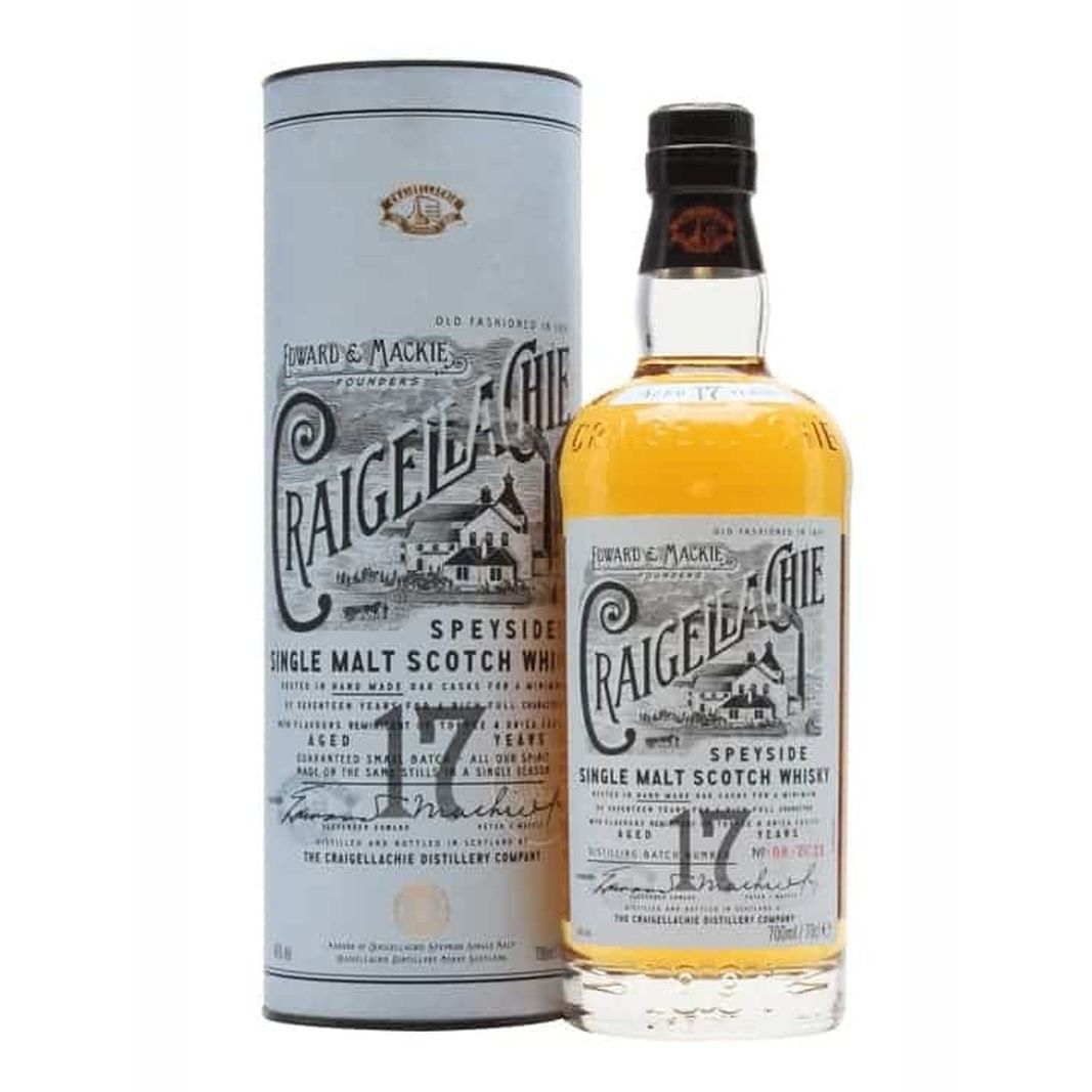 CRAIGELLACHIE 17 YEARS SINGLE MALT 750ML MIAMI LIQUOR WINE STORE