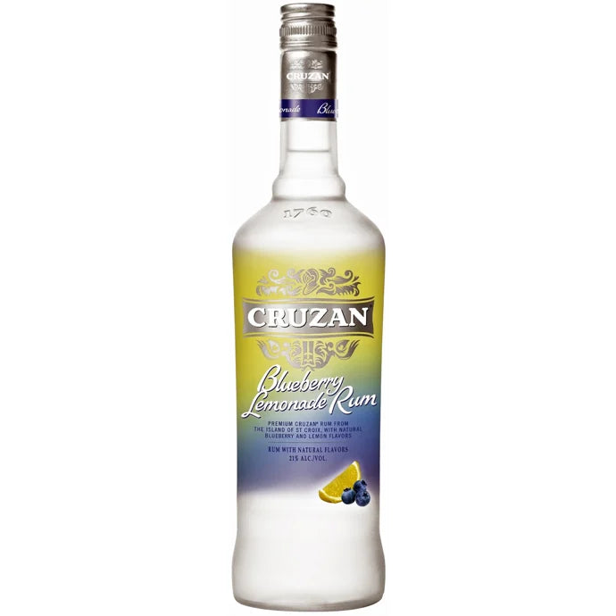 CRUZAN BLUEBERRY LEMONADE RUM 750ML MIAMI LIQUOR WINE STORE