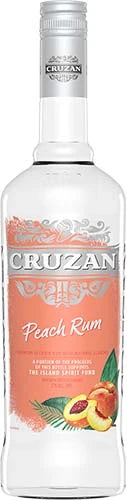 CRUZAN PEACH RUM 750ML MIAMI LIQUOR WINE STORE