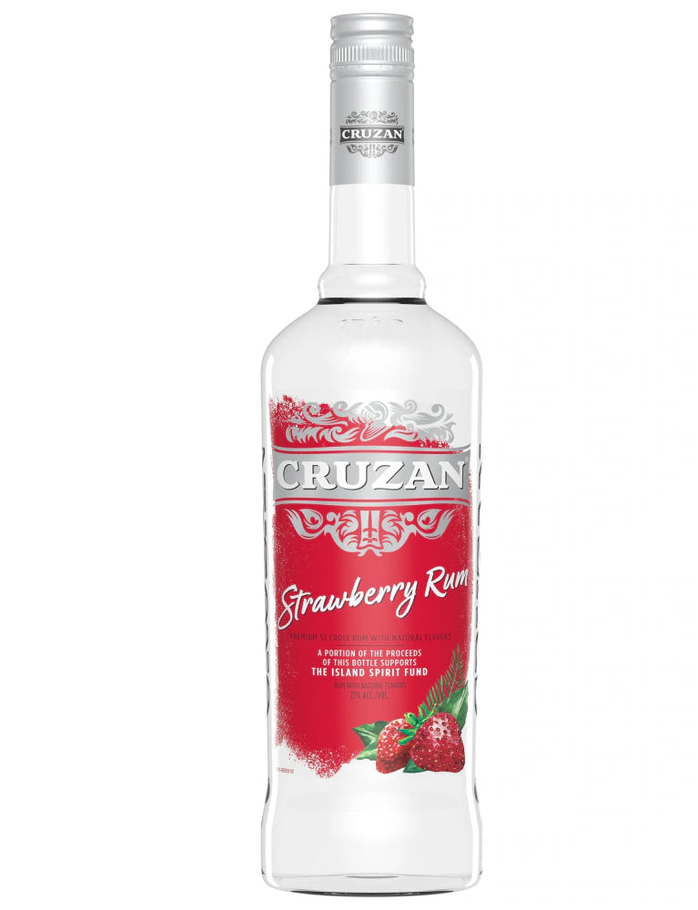 CRUZAN STRAWBERRY RUM 750ML MIAMI LIQUOR WINE STORE
