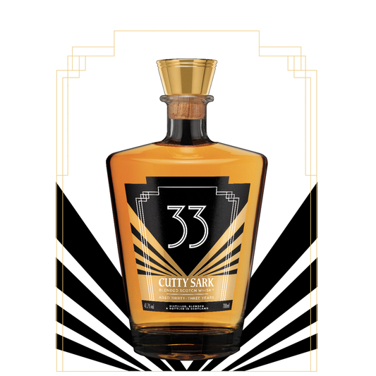 CUTTY SARK 33 YEARS BLENDE SCOTCH WHISKEY 700ML MIAMI LIQUOR WINE STORE