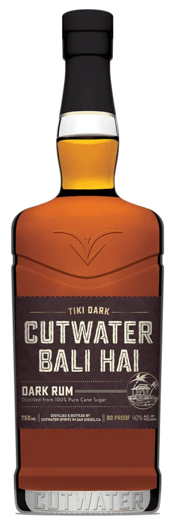 CUTWATER BALI HAI DARK RUM 750ML MIAMI LIQUOR WINE STORE