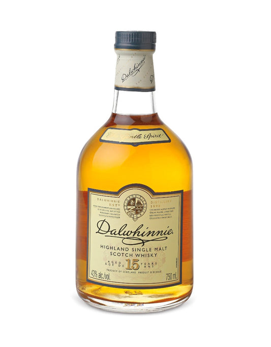 DALWHINNIE AGED 15 YEARS OLD 750ML MIAMI LIQUOR WINE STORE