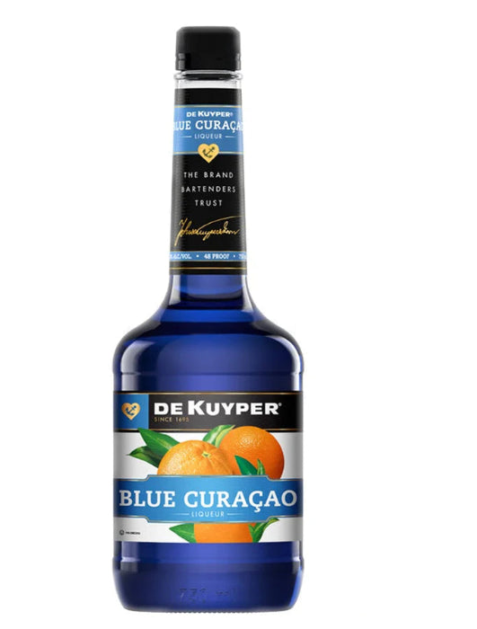 DEKUYPER BLUE CURACAO 750ML MIAMI LIQUOR WINE STORE