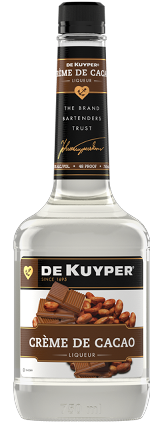 DEKUYPER CREME DE CACAO WHITE LIQUEUR 750ML MIAMI LIQUOR WINE STORE