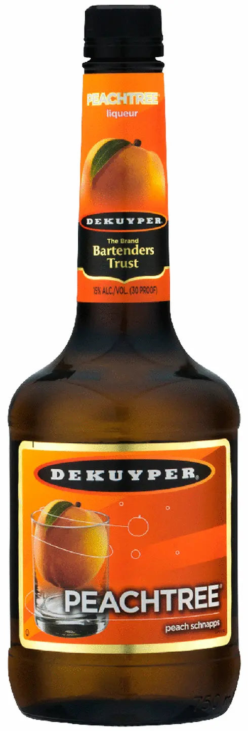 DEKUYPER PEACHTREE 750ML MIAMI LIQUOR WINE STORE