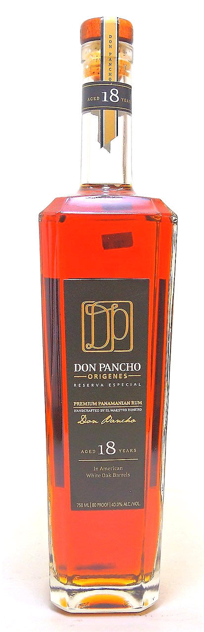 DON PANCHO ORIGENES 18 YRS 750ML MIAMI LIQUOR WINE STORE