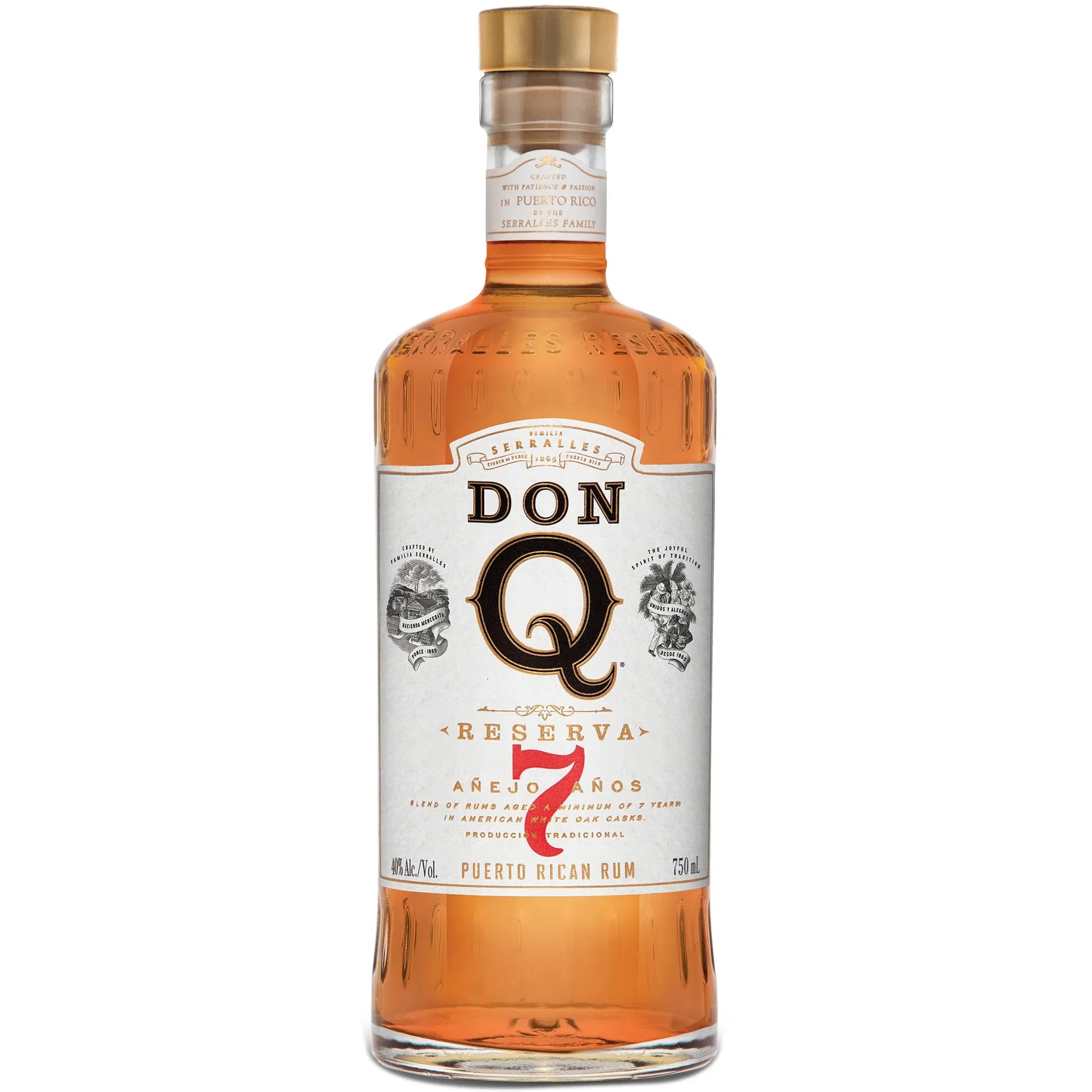 DON Q ANEJO 7 YEARS OLD 750ML MIAMI LIQUOR WINE STORE