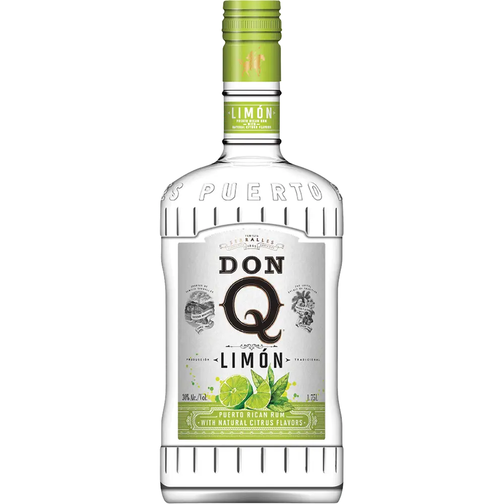 DON Q LIMON RUM 1.75L MIAMI LIQUOR WINE STORE
