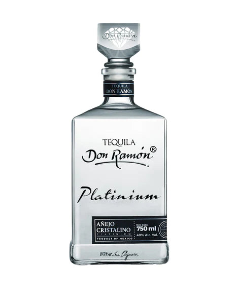 DON RAMON PLATINUM ANEJO CRISTALINO 750ML MIAMI LIQUOR WINE STORE