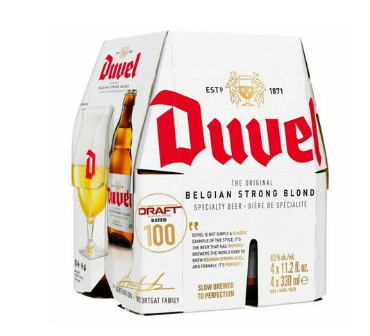 DUVEL 4PK BOTTLE MIAMI LIQUOR WINE STORE