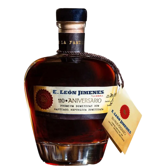 E. LEON JIMENEZ 110 ANIVERSARIO 750ML MIAMI LIQUOR WINE STORE