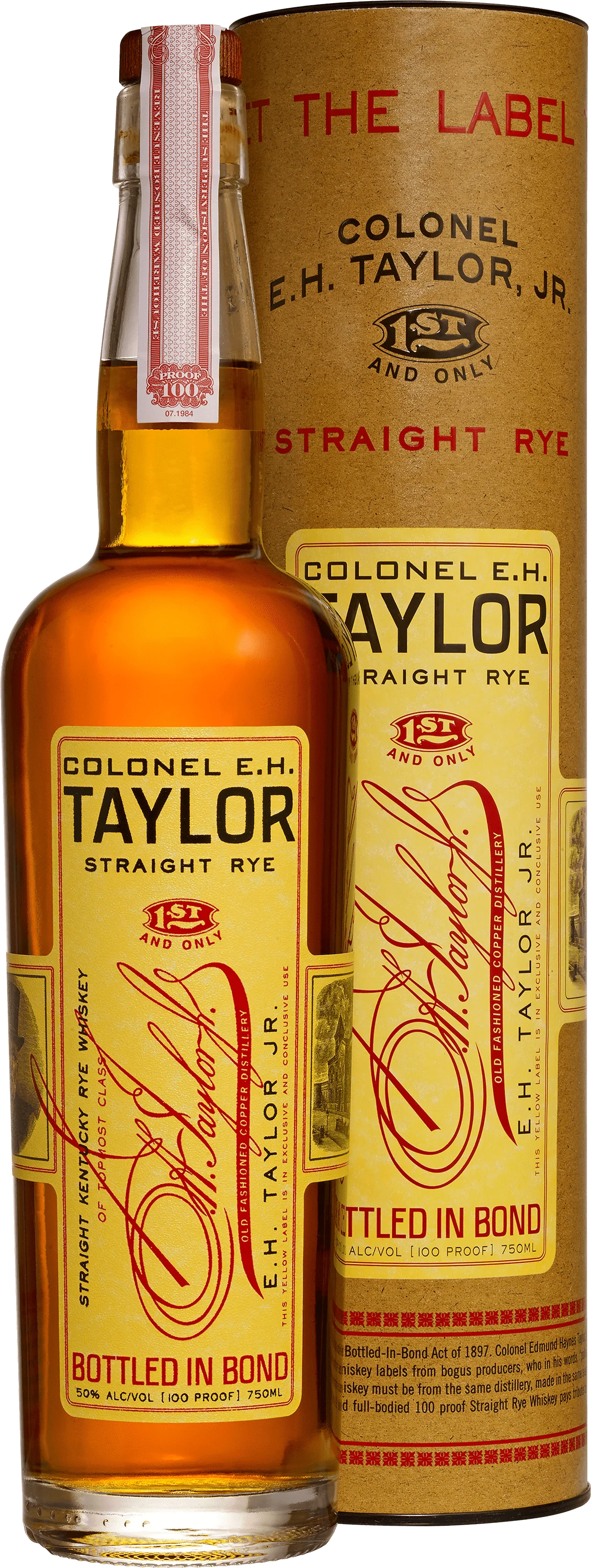 EH TAYLOR STRAIGHT RYE 750ML MIAMI LIQUOR WINE STORE