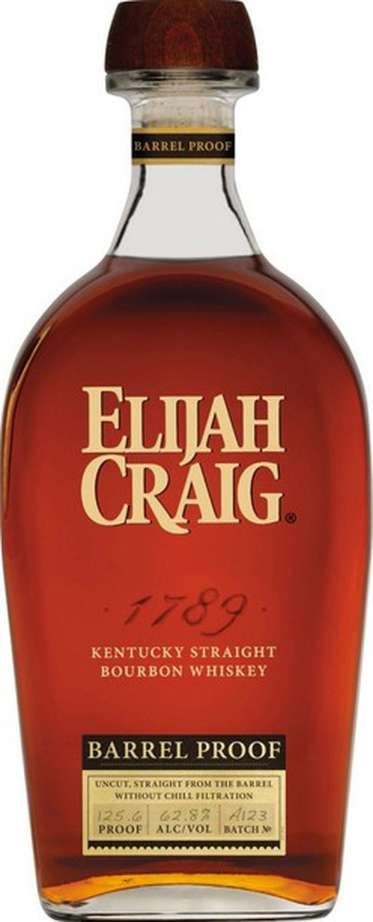 ELIJAH CRAIG 12 YEARS BARREL PROOF MIAMI LIQUOR WINE STORE
