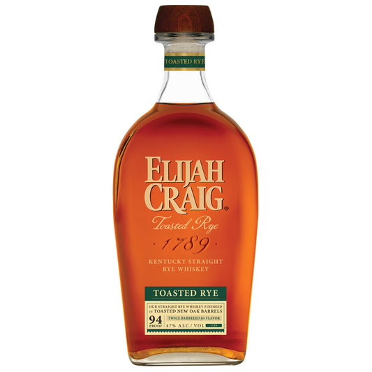 ELIJAH CRAIG TOASTED RYE 750ML MIAMI LIQUOR WINE STORE
