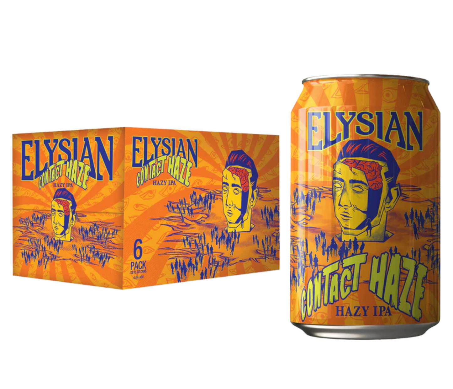 ELYSIAN CONTACT HAZE 6PK CAN MIAMI LIQUOR WINE STORE