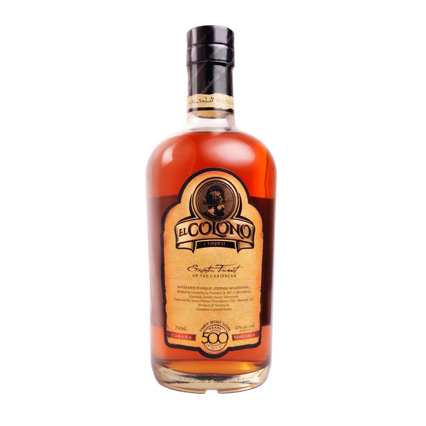 EL COLONO RUM 750 ML MIAMI LIQUOR WINE STORE