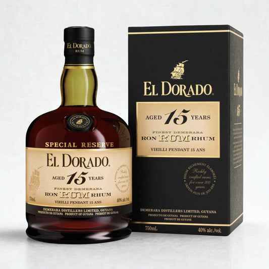 EL DORADO 15 YEARS RUM 750ML MIAMI LIQUOR WINE STORE