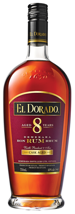 EL DORADO 8 YEARS RUM 750ML MIAMI LIQUOR WINE STORE