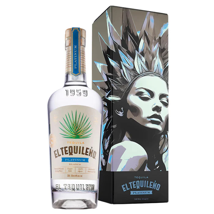 EL TEQUILENO PLATINUM BLANCO 750ML MIAMI LIQUOR WINE STORE