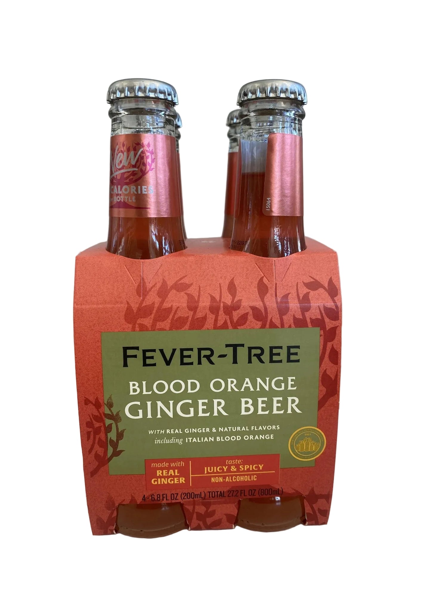 FEVER TREE BLOOD ORANGE GINGER BEER 4PK MIAMI LIQUOR WINE STORE