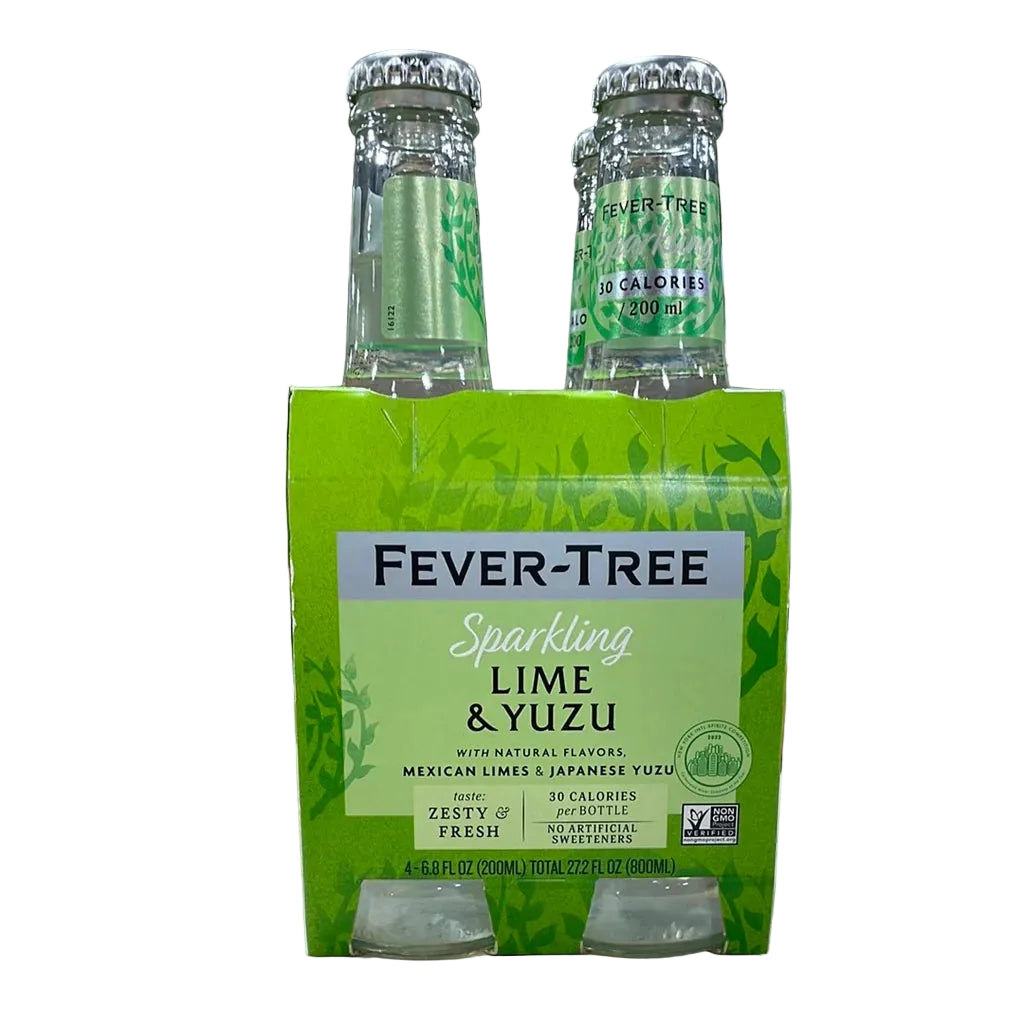 FEVER TREE LIME & YUZU 4PK MIAMI LIQUOR WINE STORE