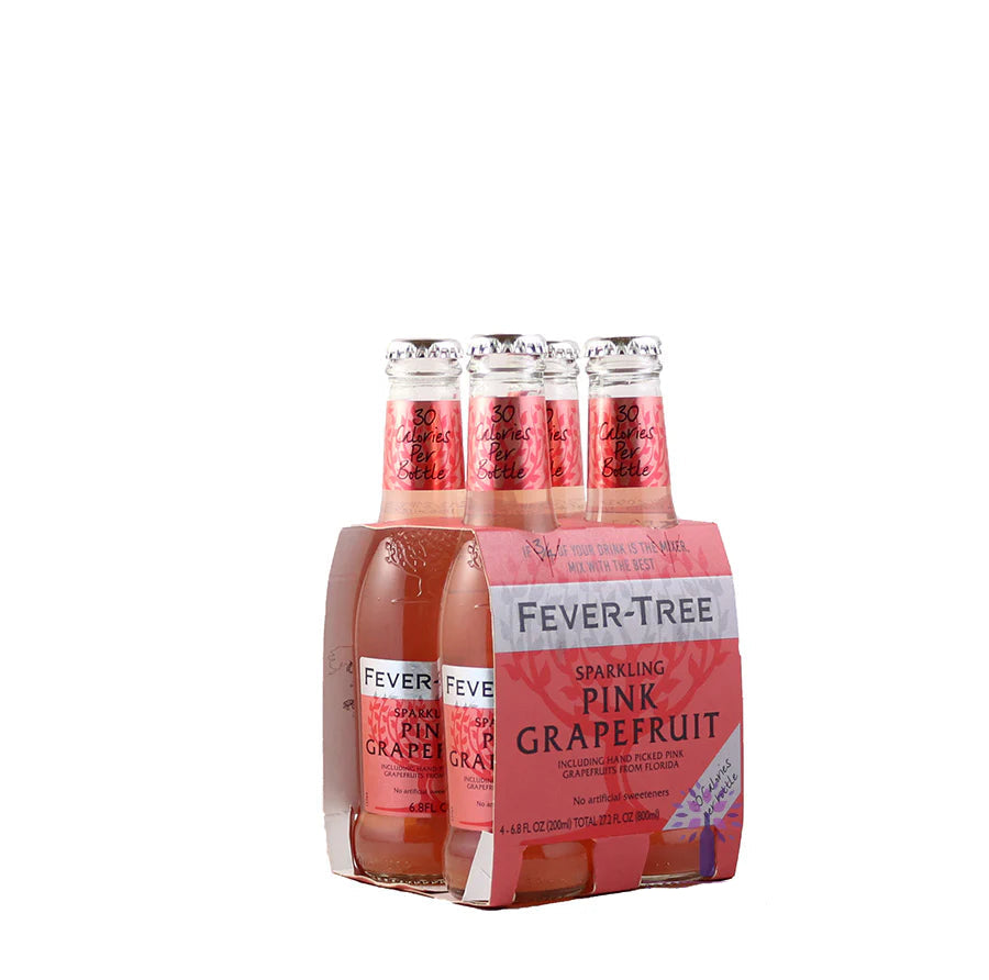 FEVER TREE PINK GRAPEFRUIT 4PK MIAMI LIQUOR WINE STORE