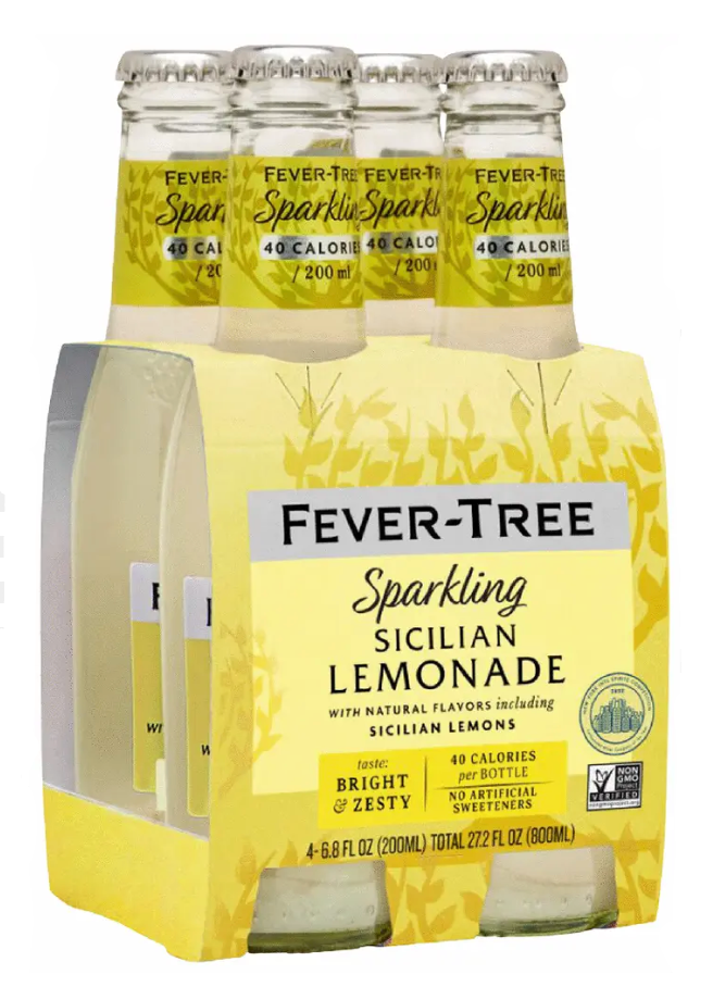 FEVER TREE SICILIAN LEMONADE 4PK MIAMI LIQUOR WINE STORE